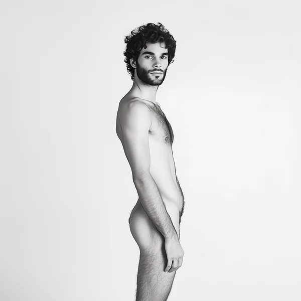 Masculine Full‑Body Fashion Portrait