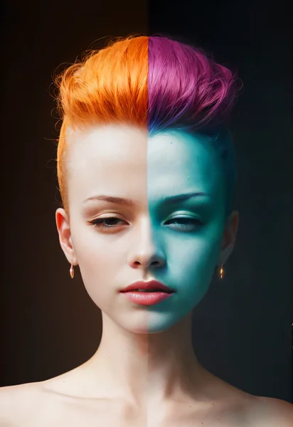 Erasure Head Surreal Portrait