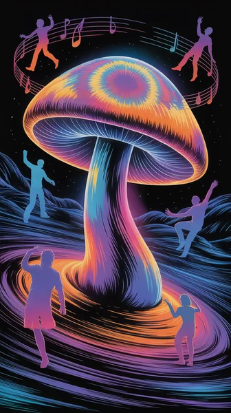Psychedelic Surreal Music Art