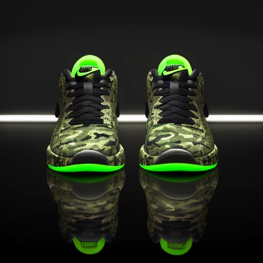 Nike Shoes Camouflage Photography