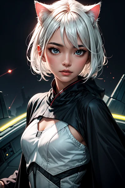 Dark Fantasy Sith Girl Portrait