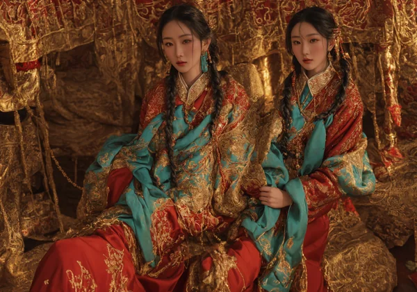 Mongolian Woman Cinematic Portrait