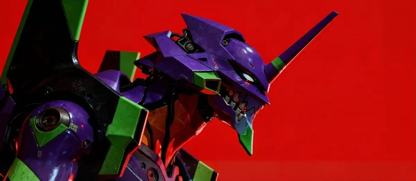 Evangelion Unit-01 Mecha Close-Up