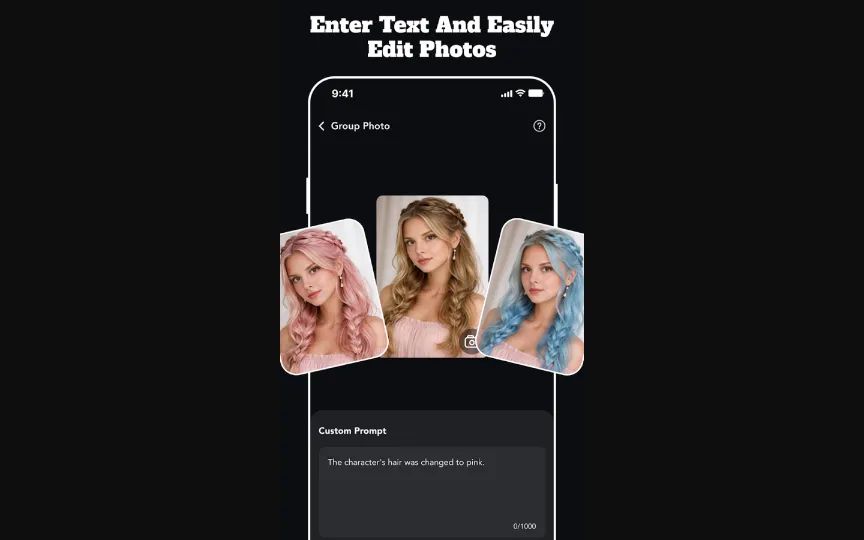 Custom Photo Prompt Modification