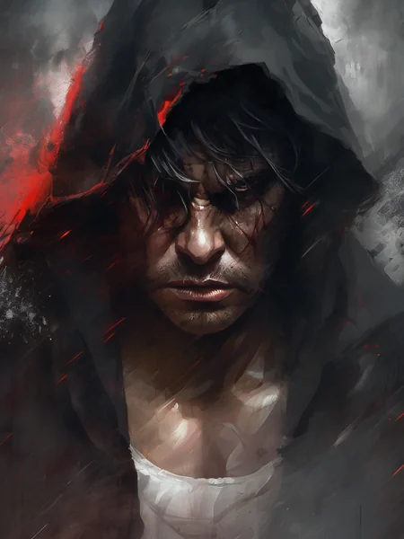 Anger Personified Dark Concept Art