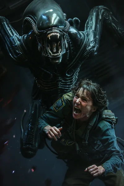 Alien Movie Horror Scene Reimagined