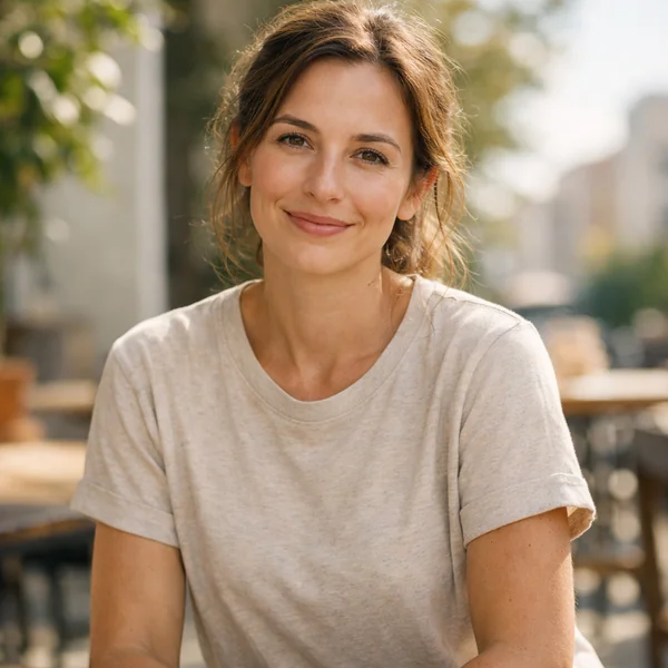 Casual Lifestyle Woman Portrait AI