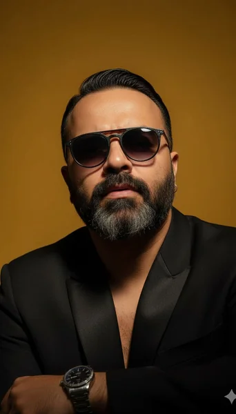 Men's Fashion Portrait: Confidence and Style