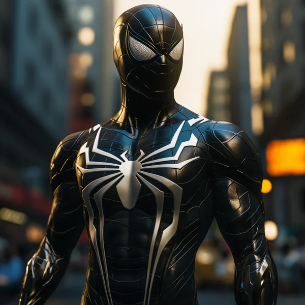 Venom Suit Spider-Man NYC
