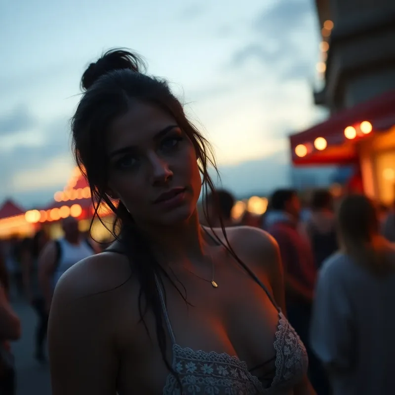 Fille Nue Qui Jouissent