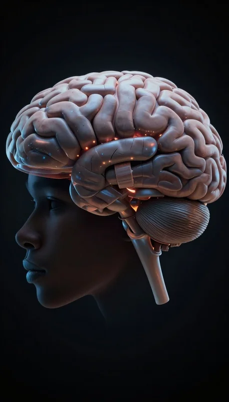 Hyper-Detailed Human Brain Animation 9:16 Vertical