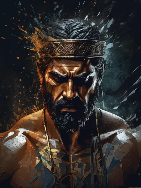 Desperate Greek God Wallpaper