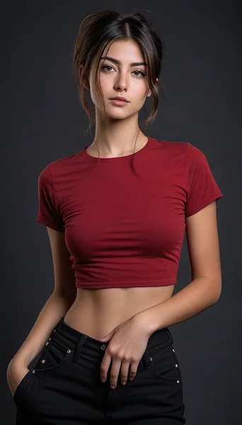 Modern Studio Fashion Portrait