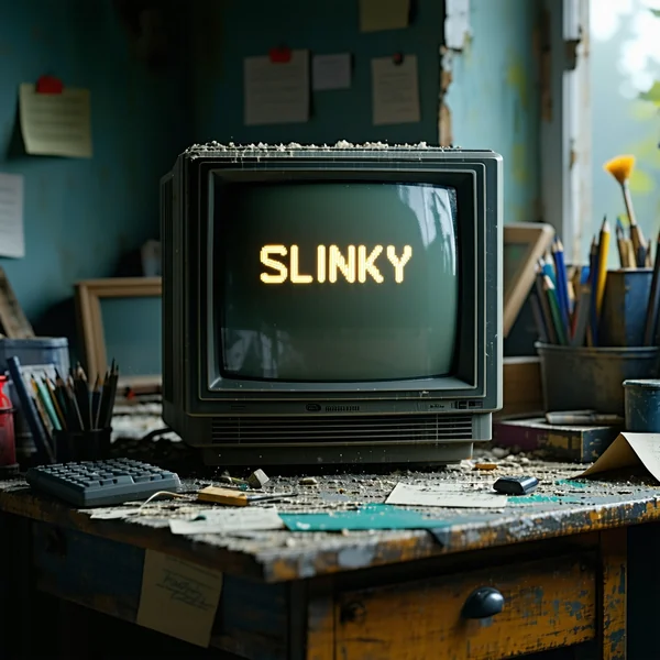 Dusty CRT Monitor Cinematic Render