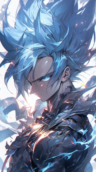 Anime Dragon Ball Fighter Portrait