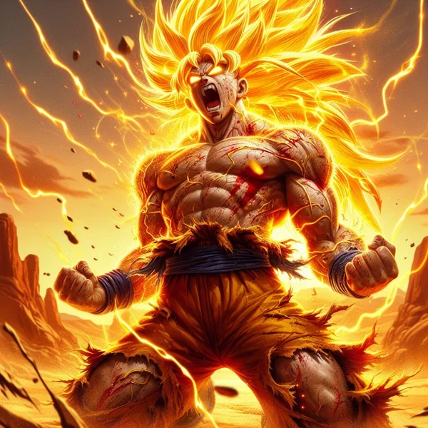 Dragon Ball Rage Warrior Illustration