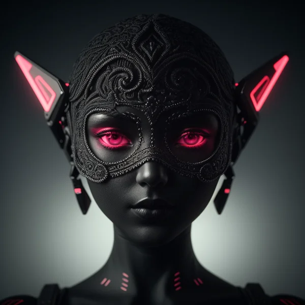 Futuristic Sci-Fi Drone Robot Art