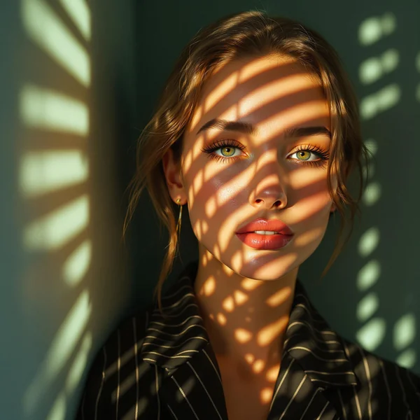 Hyper - realistic Woman Portrait: 1980s Soft Synthwave