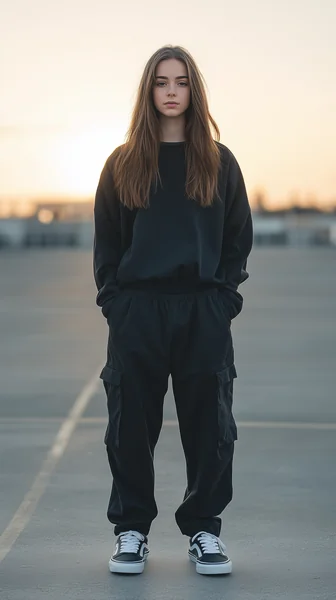 Urban Sportswear Model Portrait