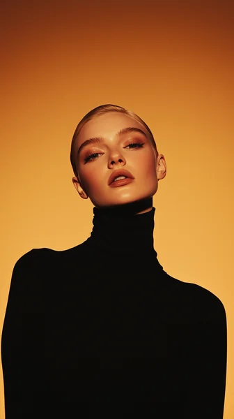 High Fashion Sepia Editorial