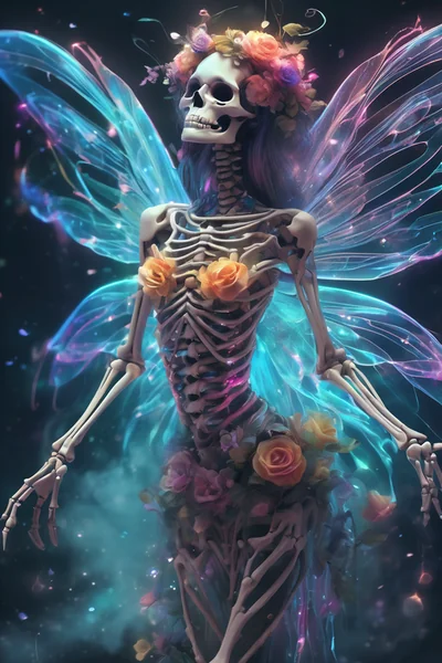 Fairy Anatomy Fantasy Illustration