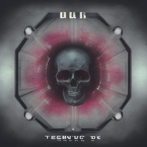 Techno Dark Album Cover Design: Thought - Provoking Art