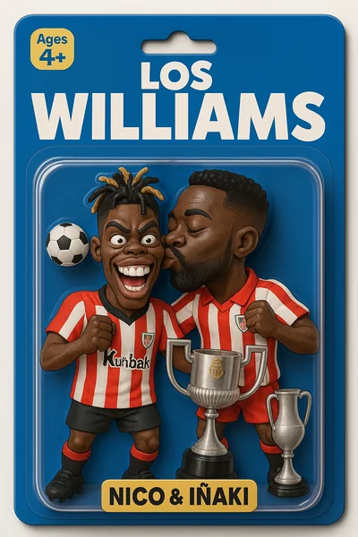 Williams Brothers Soccer Action Figures