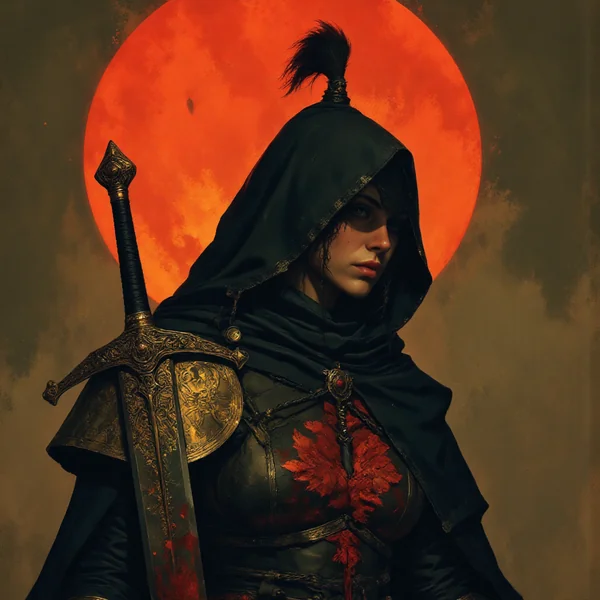 Poetic Dark Fantasy Verse Art