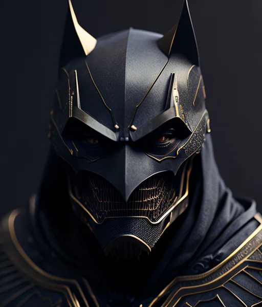 Cyberpunk Batman Octane Render Art