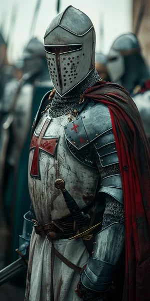 Templar Knight Armor Photography