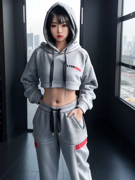 Korean Casual Street Portrait