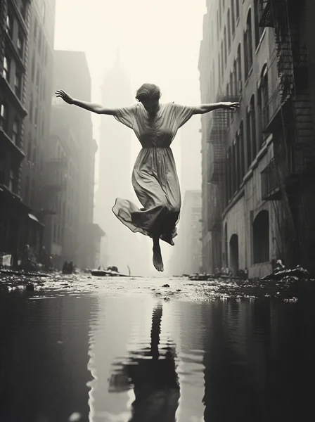 Vintage New York Fashion Photo