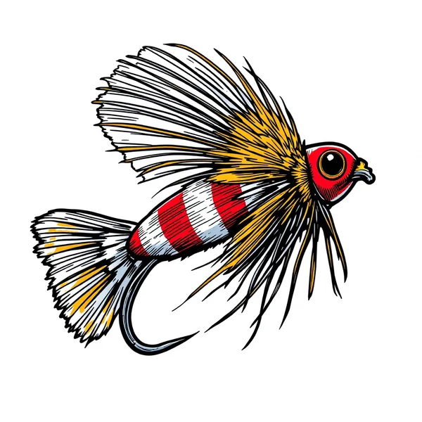 Royal Wulff Fly Fishing Sticker