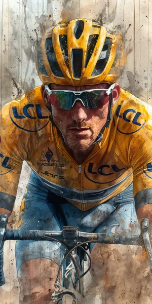 Tour de France Sports Illustrated Art