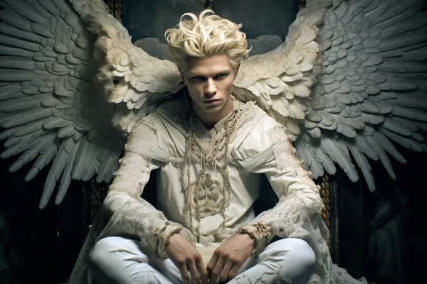 Angel Gabriel Photorealistic Portrait