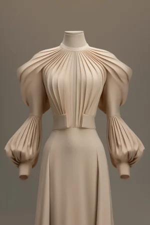 Balenciaga Inspired Blouse Design