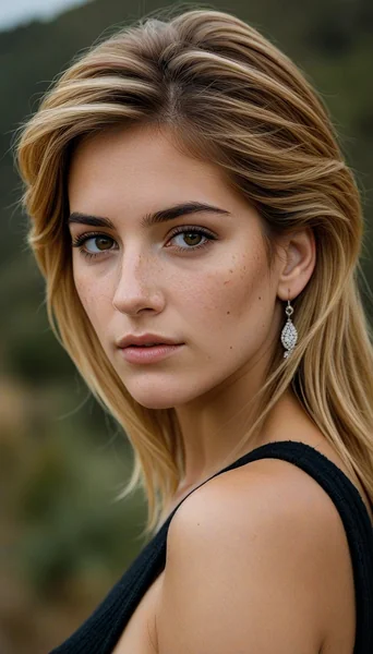 Natural Beauty Outdoor Portrait