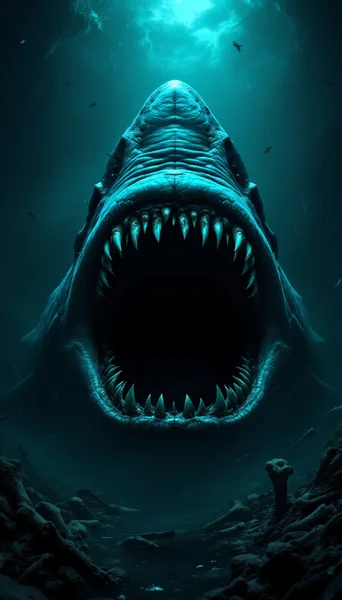 Megalodon Emerges from Ancient Ocean