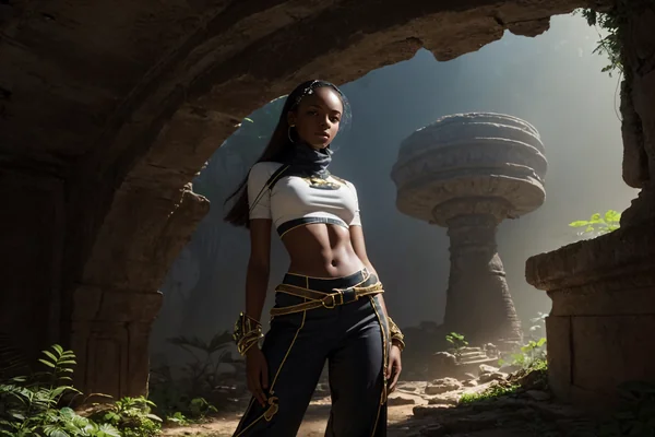 Tomb Explorer Sci-Fi Discovery