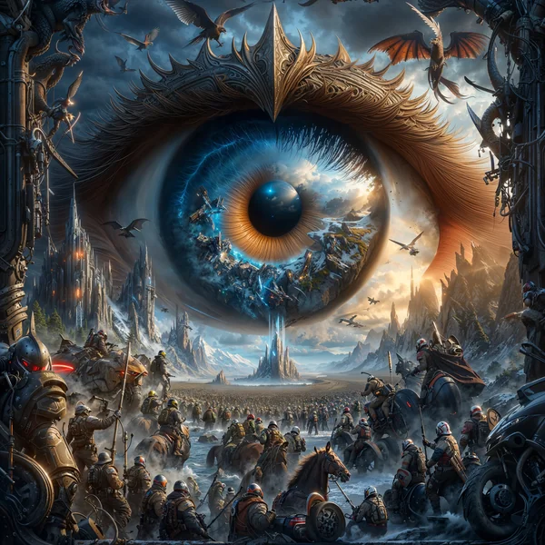 Epic Warcraft-Style Fantasy Poster