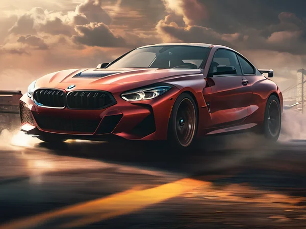 Luxury BMW Romantic Cinematic Art