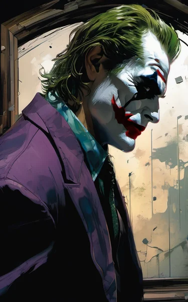 Dark Joker Cinematic Portrait