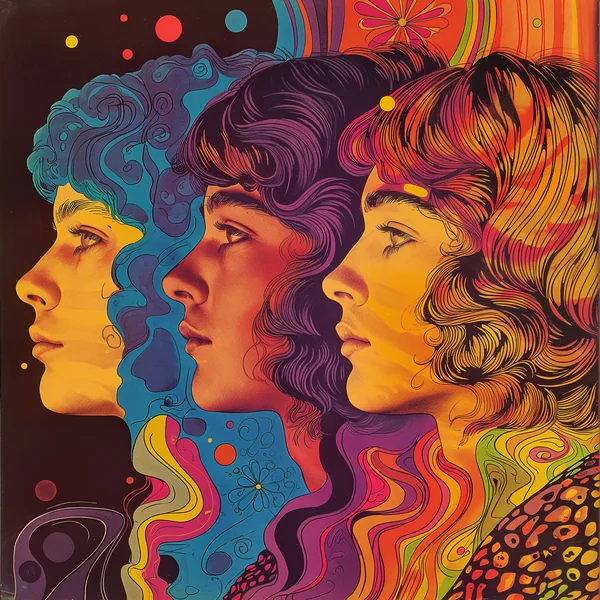 1970s Psychedelic Rock Album Art