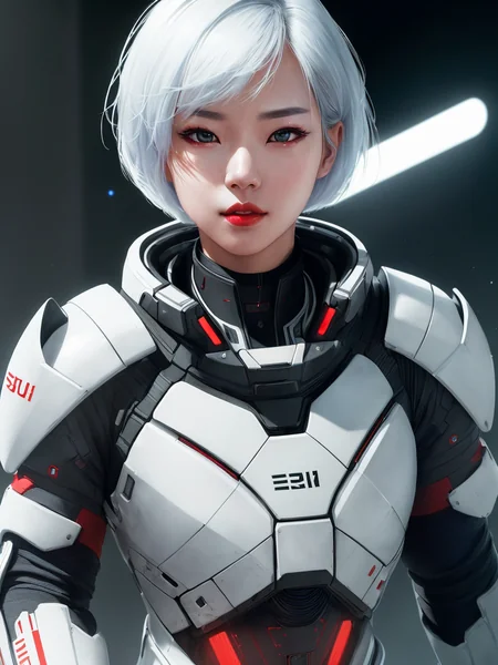 Korean Sci-Fi Action Heroine