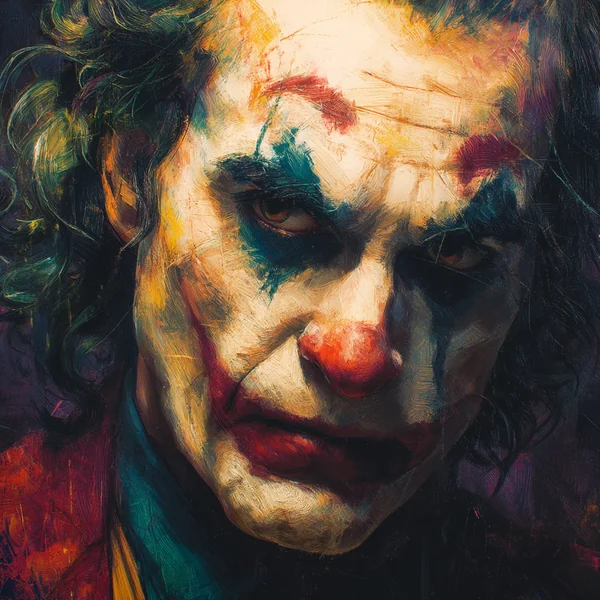 Joker Graphic Novel Portrait