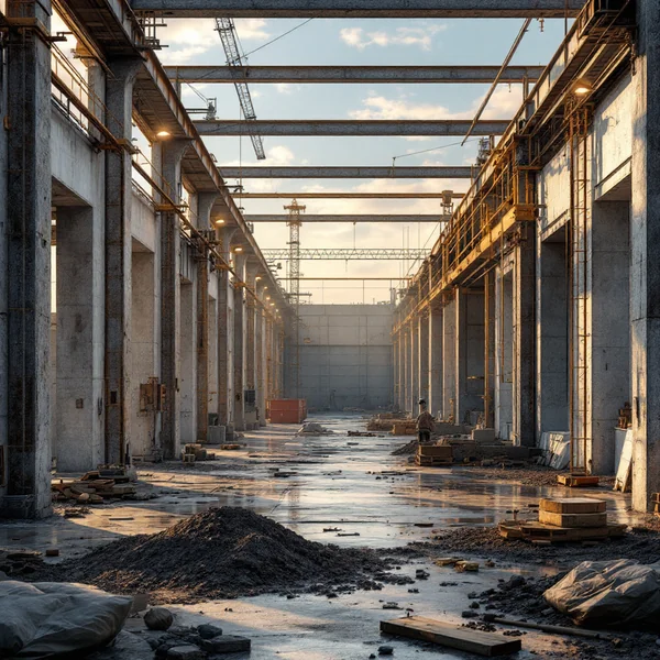 Industrial Construction Presentation Photos