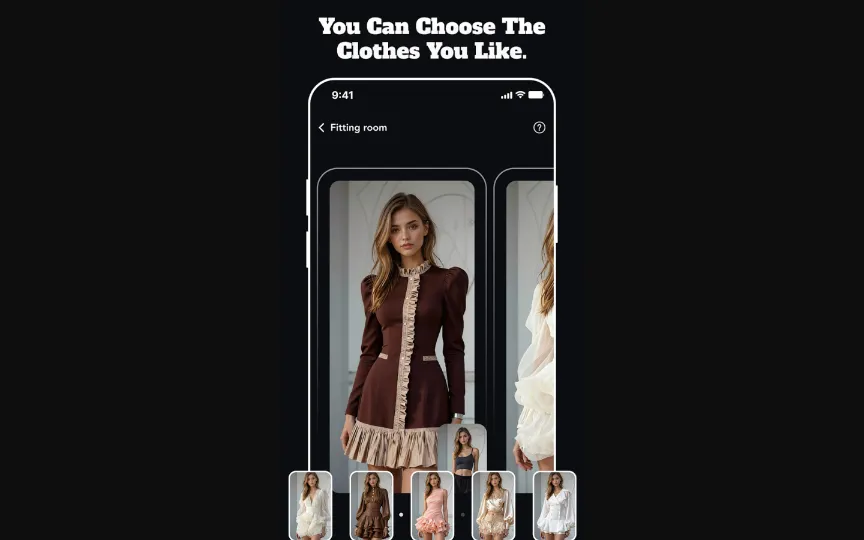 AI Fitting Room Wardrobe Editor