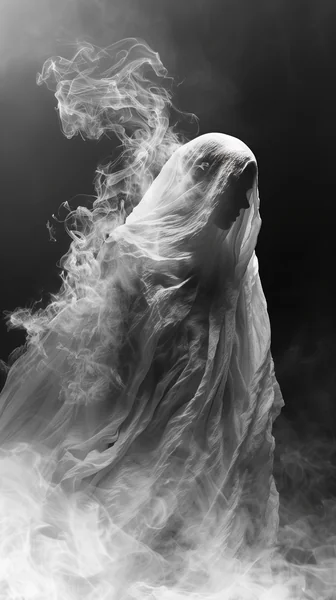 Abstract Transformation Shroud Portrait