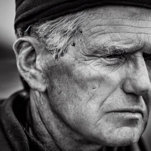 Stoic General Cinematic Portrait