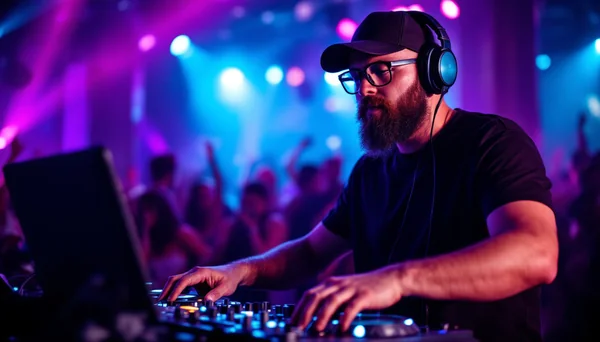 DJ Nightclub Cinematic Portrait